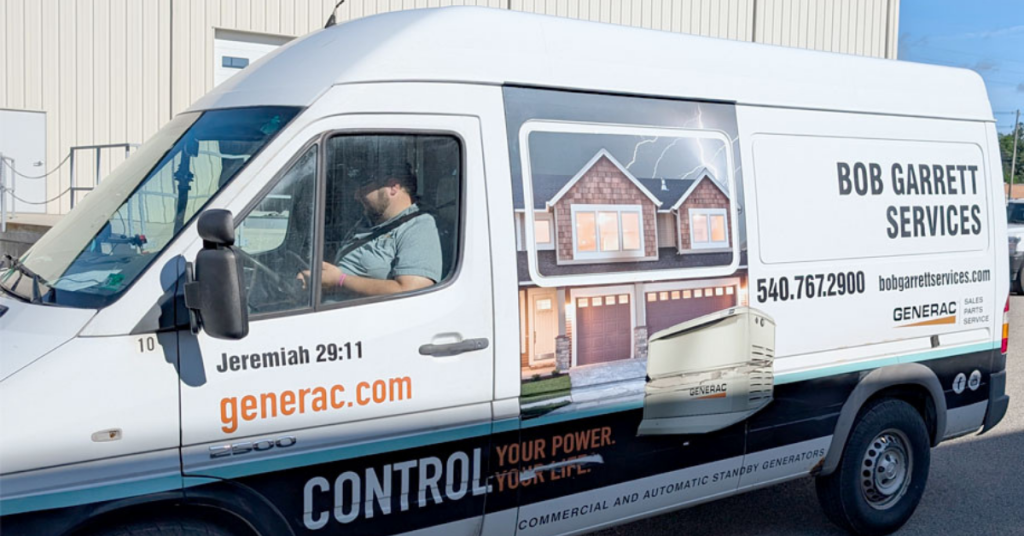 Bob Garrett Services van